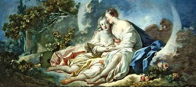 Jean Honore Fragonard Jupiter and Kallisto